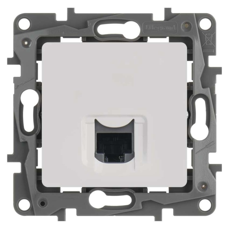 Legrand Niloé zásuvka datová RJ45 CAT5E, bílá