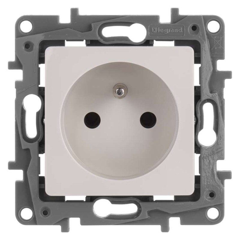 Legrand Niloé zásuvka jednonásobná, béžová