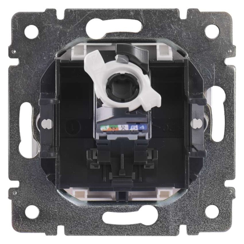 Legrand Valena zásuvka RJ45, strieborná