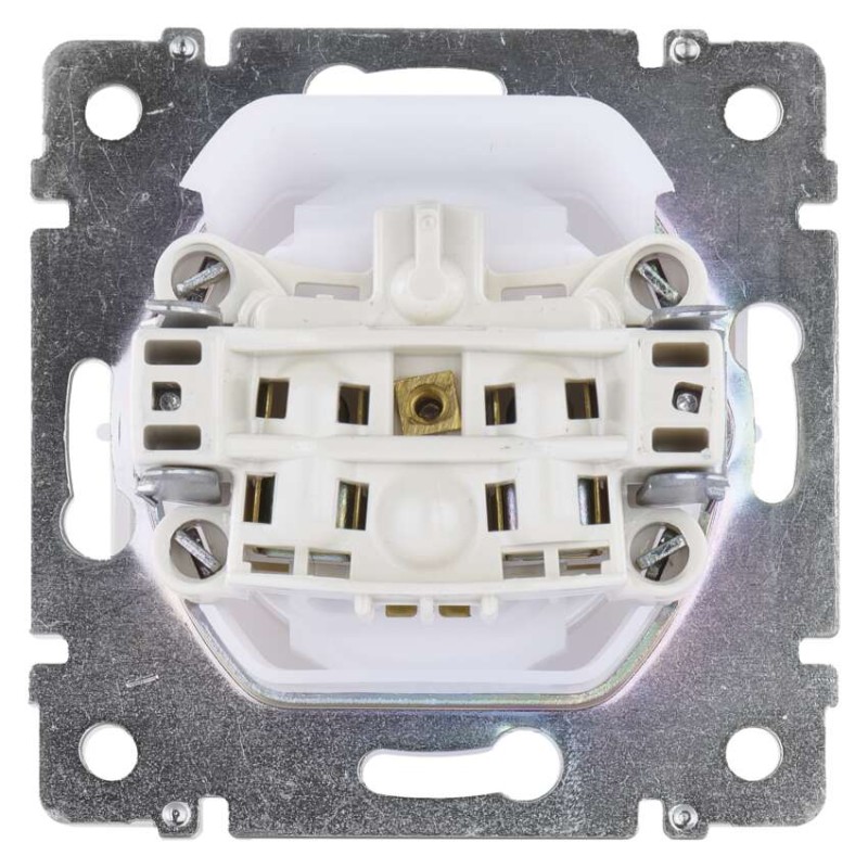 Legrand Valena zásuvka jednonásobná, IP44, bílá