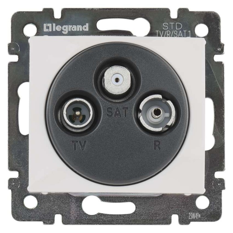 Legrand Valena zásuvka TV-RD-SAT, bílá 