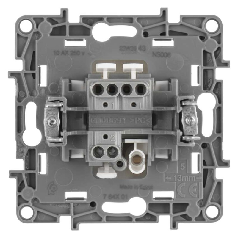 Legrand Niloé přepínač střídavý č. 6, bílý