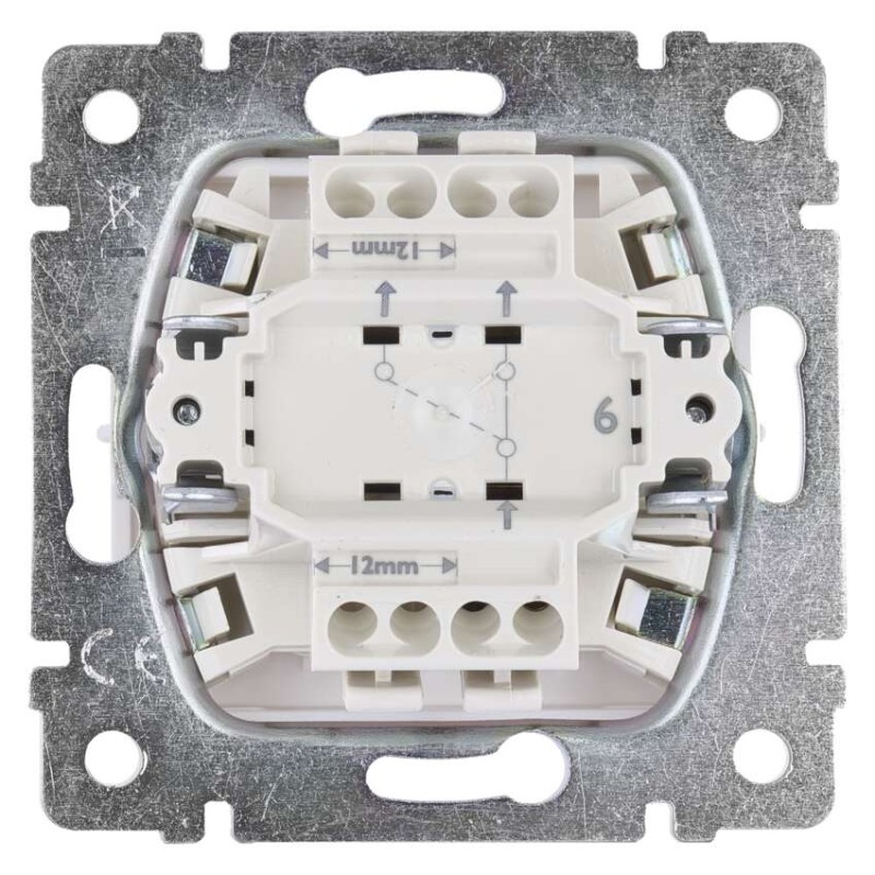 Legrand Valena vypínač striedavý č. 6, biela