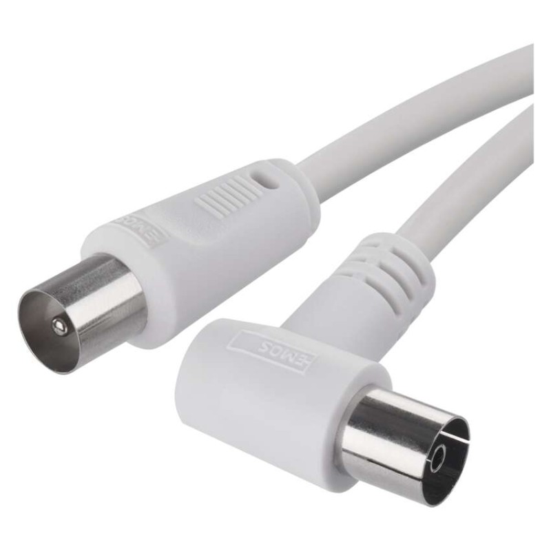 EMOS Antenna koax kábel 90° 5m akciós termékkép 1
