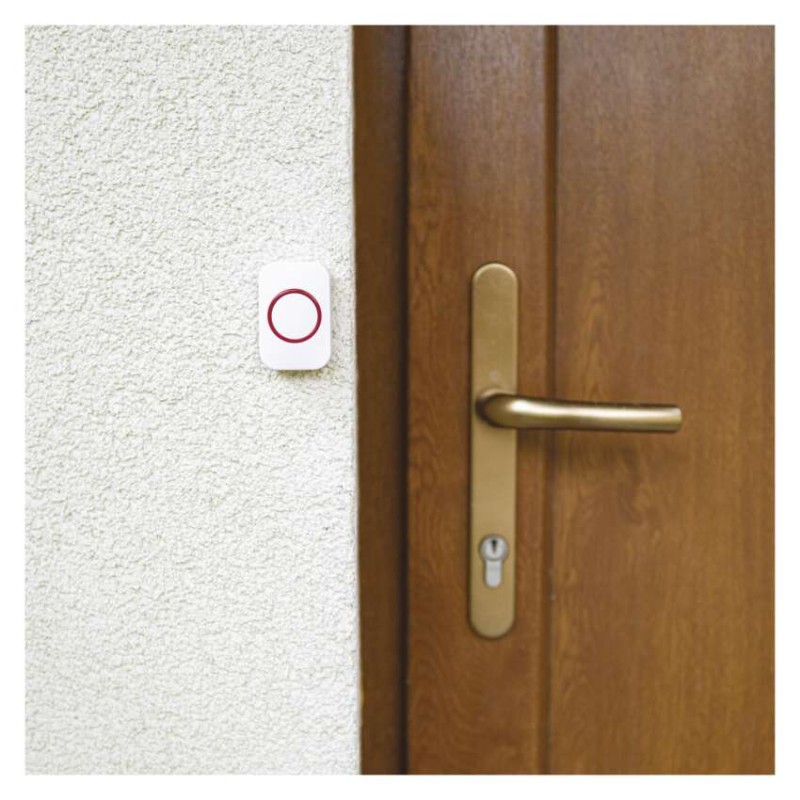 Domovní bezdrátový zvonek P5732 na 3x AAA/micro USB vstup