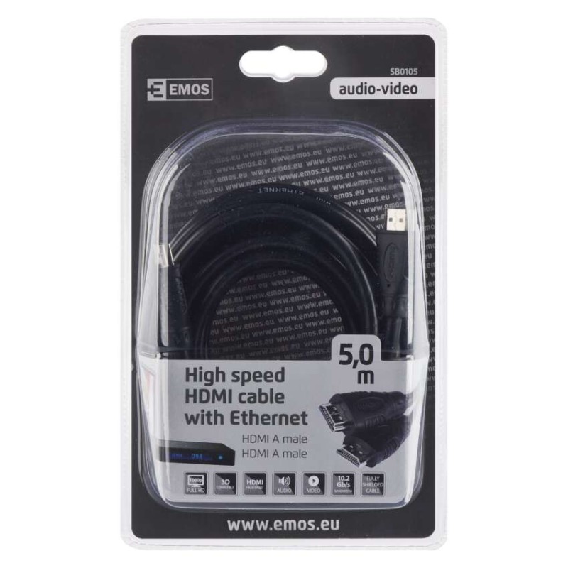 EMOS HDMI kábel 5m high speed