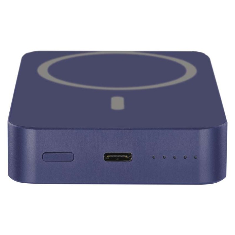 Power bank EMOS WI 1046, 10 000 mAh, 20 W+Wireless, modrá