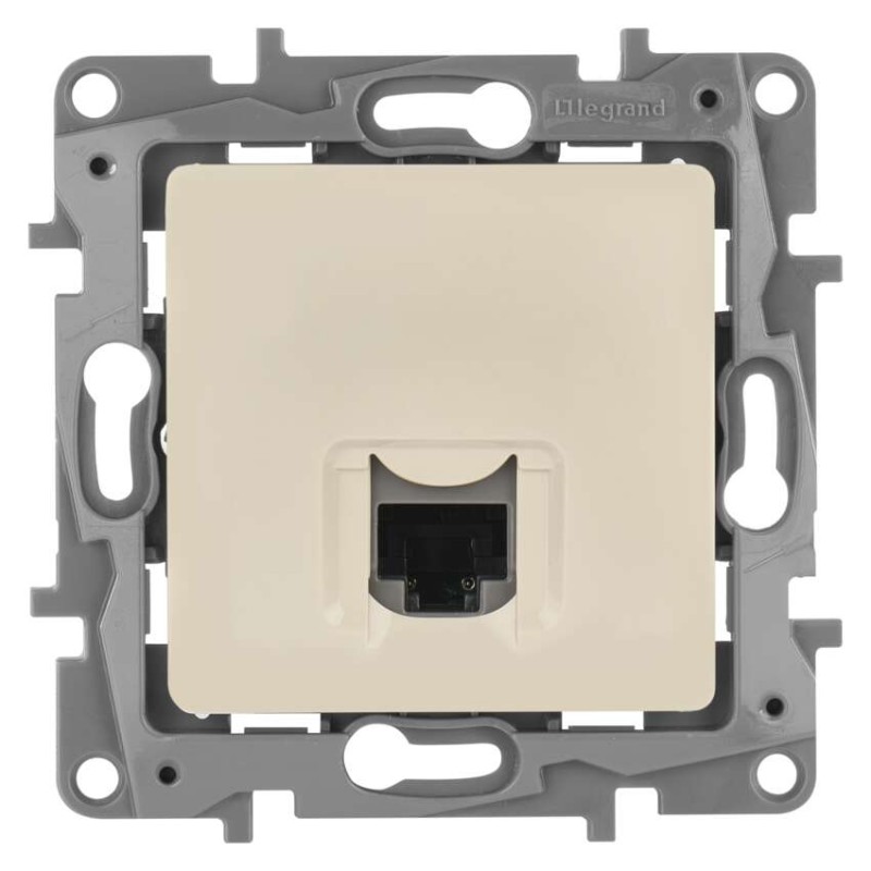 Legrand Niloé zásuvka RJ45 CAT5E, béžová