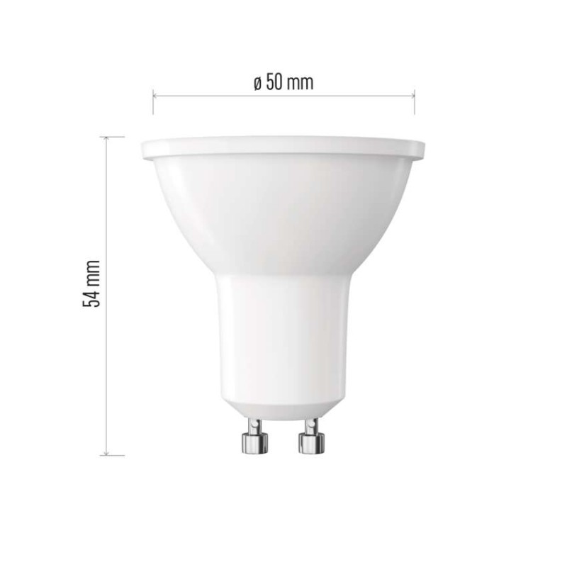 LED žárovka Classic MR16 / GU10 / 3,8 W (30 W) / 320 lm / teplá bílá