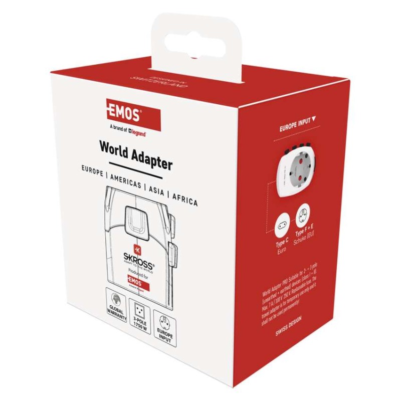 Ceļojuma universālais adapteris ārzemēs (Āzijā, Āzijā, Āfrikā)