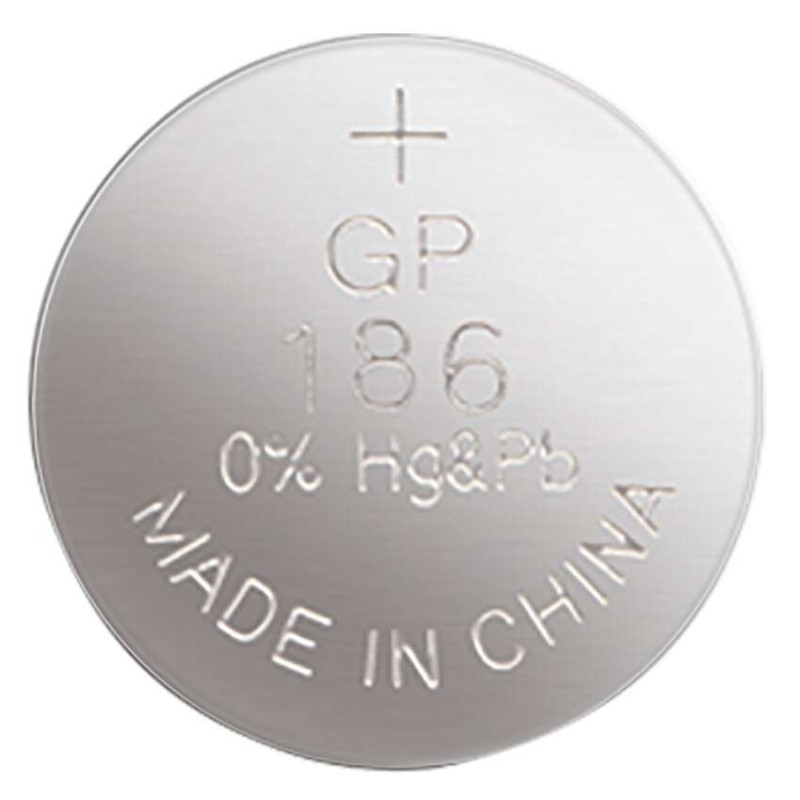 Baterija GP gumbna alkalna LR43 186F 10 blister