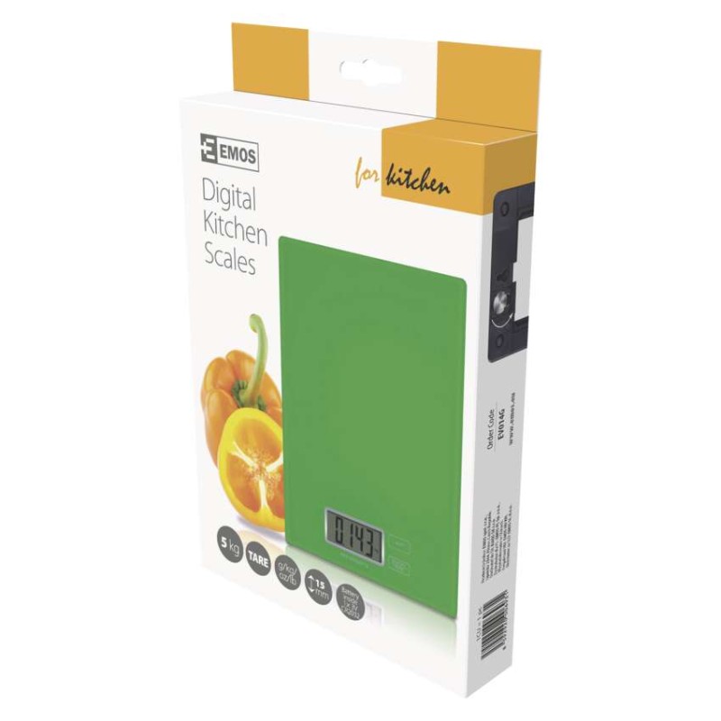 Digitální kuchyňská váha EV014G, zelená