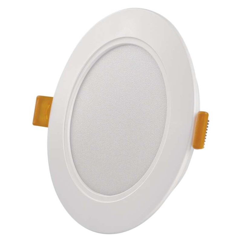 LED süllyesztett lámpatest RUBIC, kerek, fehér, 9W, természetes fehér akciós termékkép 1
