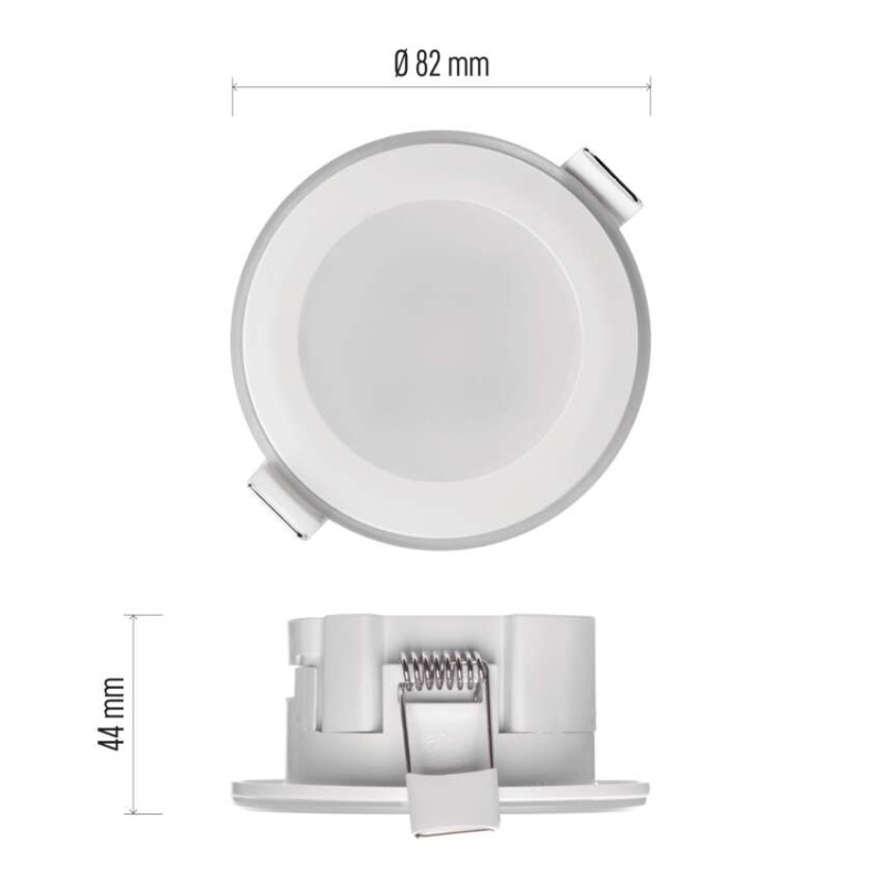 EMOS LED panel EXTENSIO beépíthető 5.5W 420lm IP20 természetes fehér