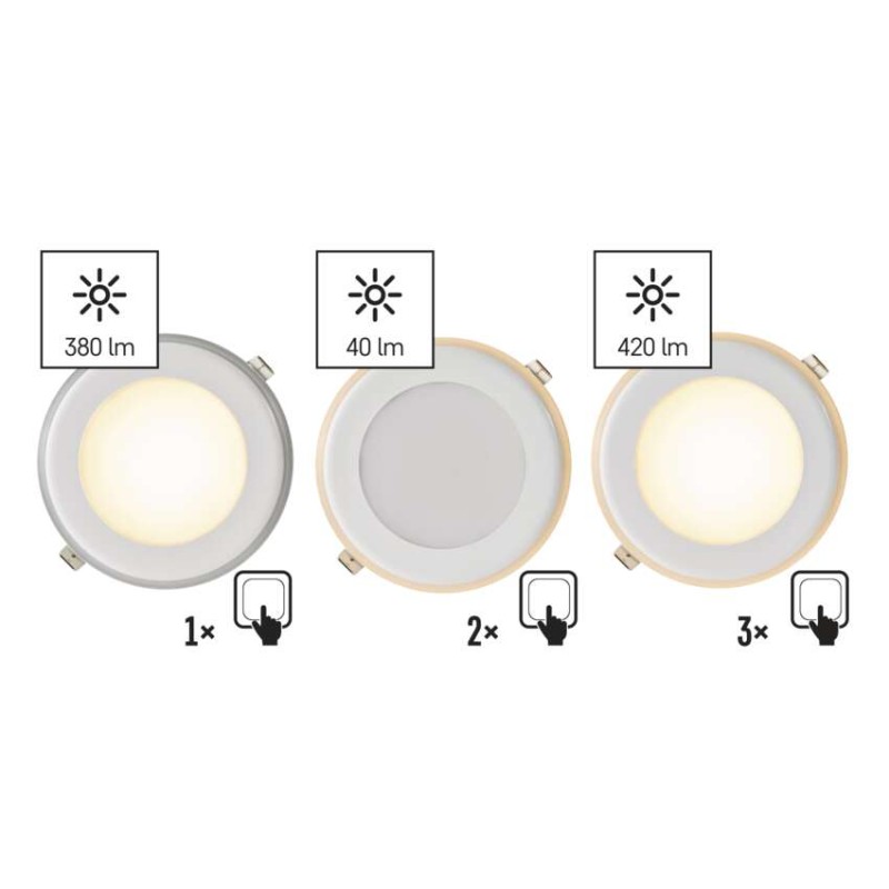 EMOS LED panel EXTENSIO beépíthető 5.5W 420lm IP20 természetes fehér