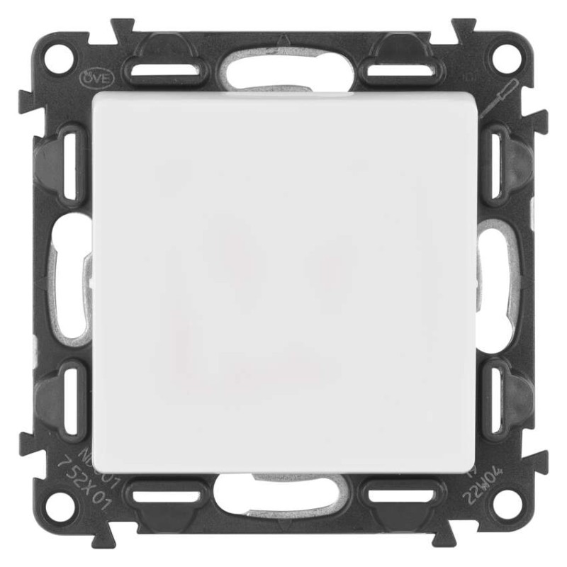 Legrand Valena Life spínač č. 1, biela