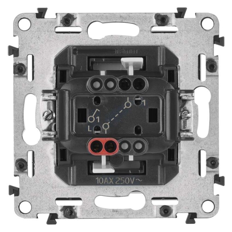 Legrand Valena Life spínač č. 1, biela