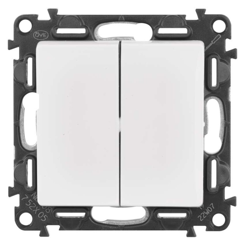 Legrand Valena Life vypínač sériový č. 5, biela