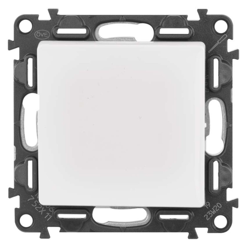 Legrand Valena Life ovladač tlačítkový zapínací 1/0, bílý