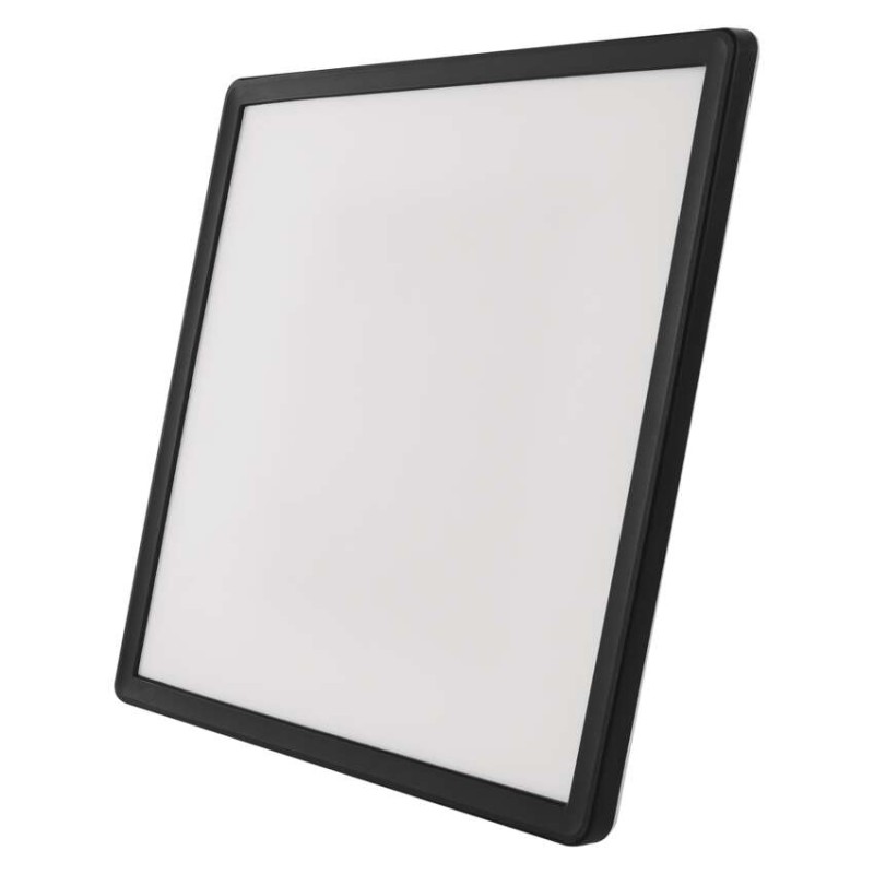 LED felületi lámpatest FLORI négyzet, fekete, 18W, semleges fehér akciós termékkép 1