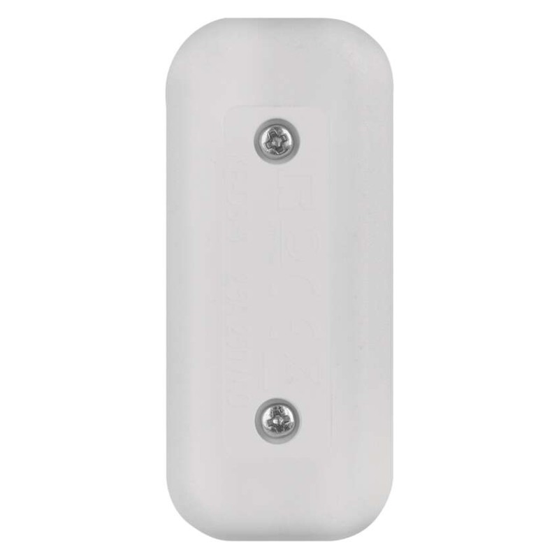 Spínač jednopólový šňůrový průchozí bílý