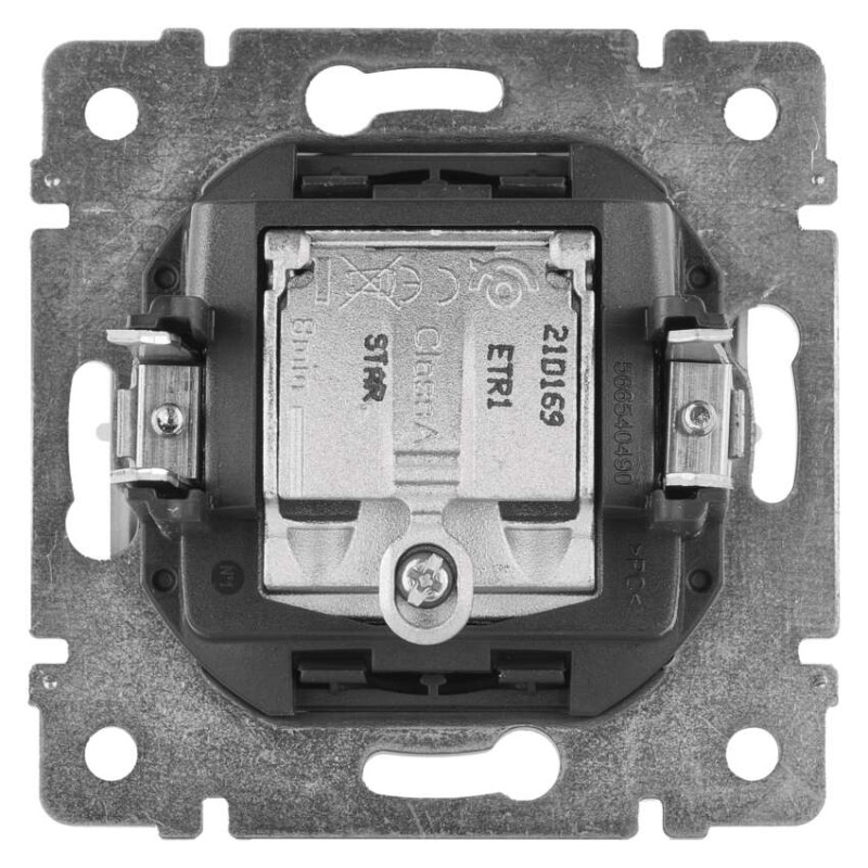 Legrand Valena zásuvka TV-RD, strieborná