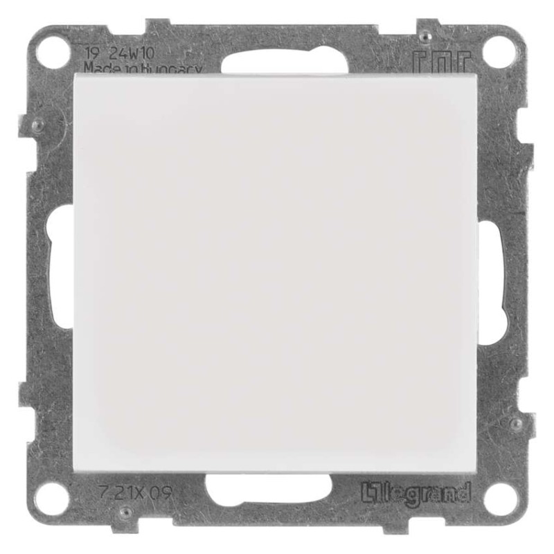 Legrand Suno ovladač tlačítkový zapínací 1/0, bílý