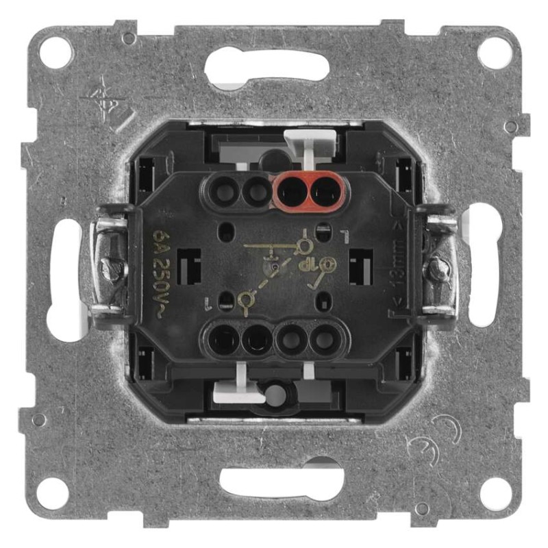 Legrand Suno ovladač tlačítkový zapínací 1/0, bílý