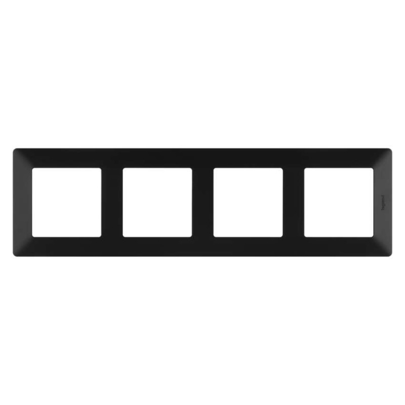 Legrand Valena Life rámeček čtyřnásobný, černá