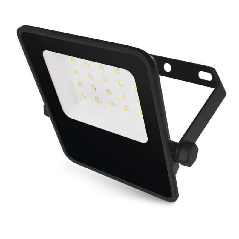 LED reflektor VISIO, 10 W, černý, neutrální bílá