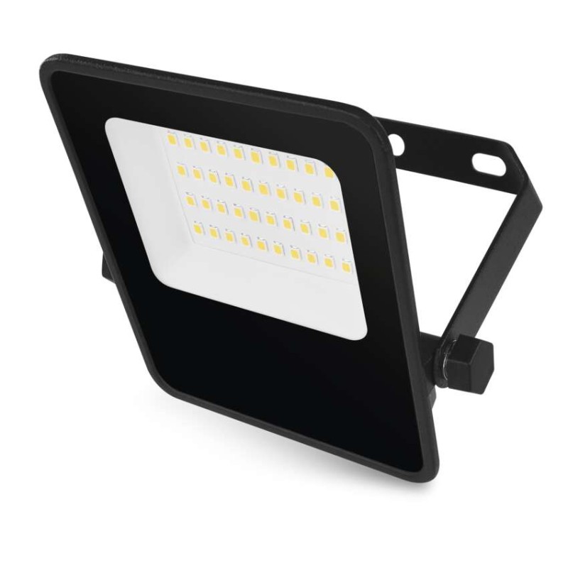 LED reflektor VISIO, 20 W, černý, neutrální bílá