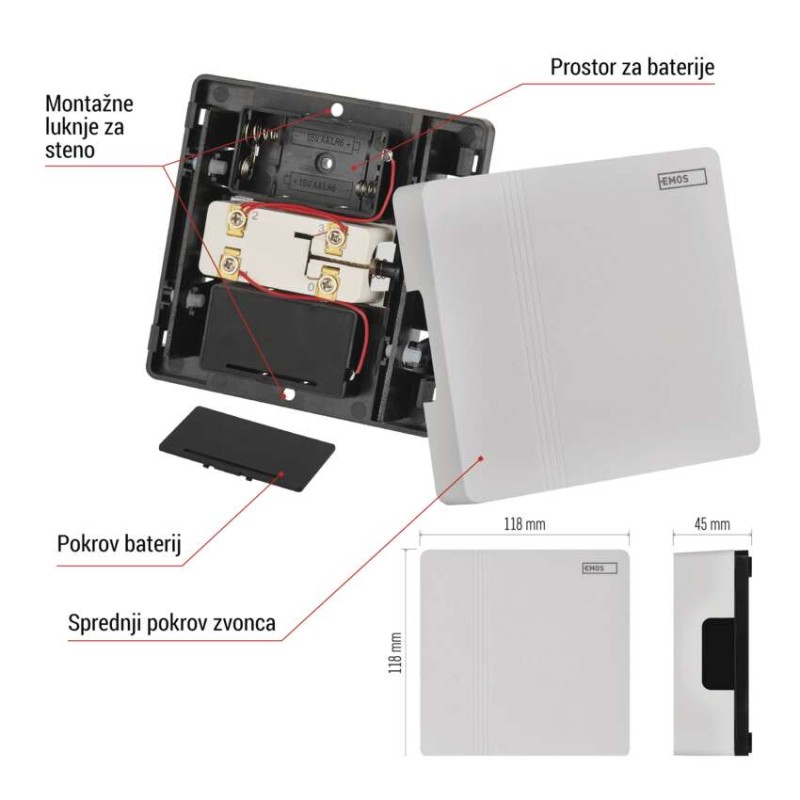 Žični zvonec P57101