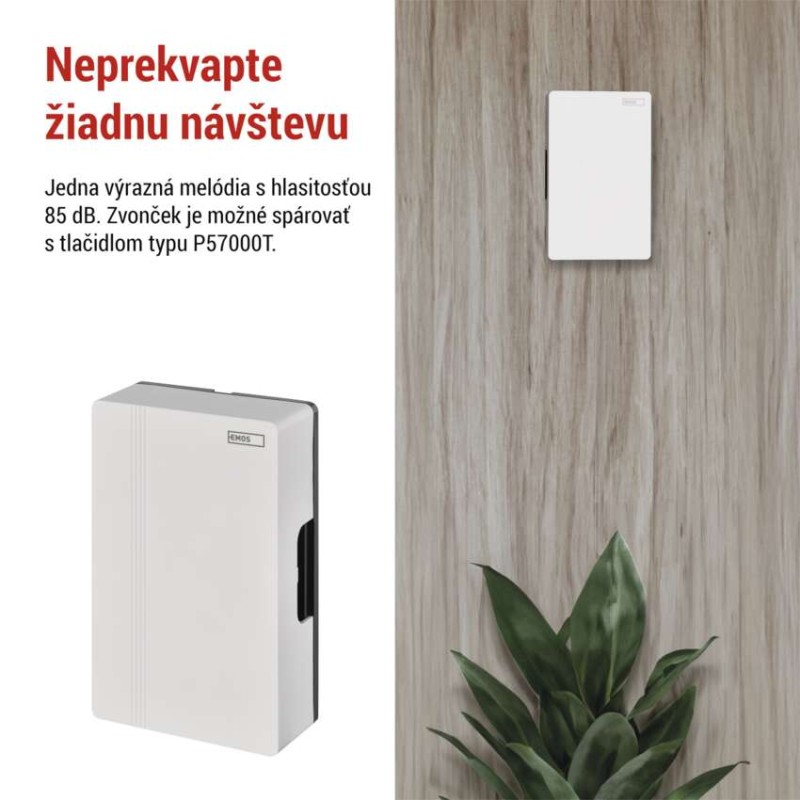 Drôtový zvonček P57102