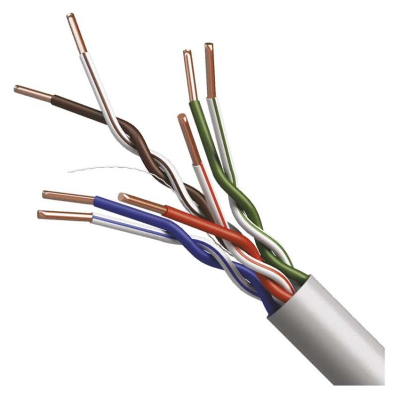 EMOS UTP kábel CAT5E PVC basic 100m akciós termékkép 1