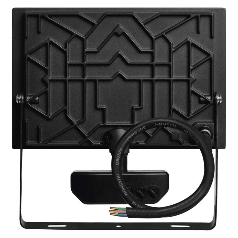 LED-es reflektor TAMBO mozgásérzékelővel, 50 W, 5000 lm, fekete