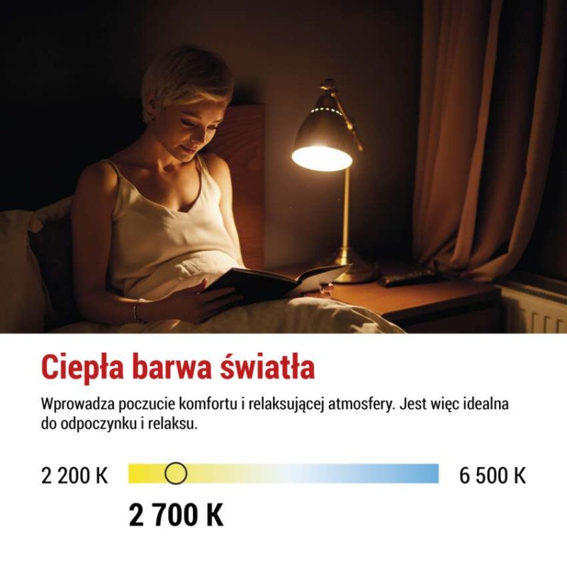 Żarówka LED Filament świeczka A CLASS / E14 / 3,8 W (60 W) / 806 lm / ciepła biel