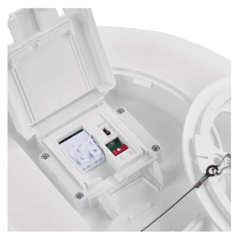 LED přisazené svítidlo DIONI kruhové, bílé, 15W, se změnou CCT