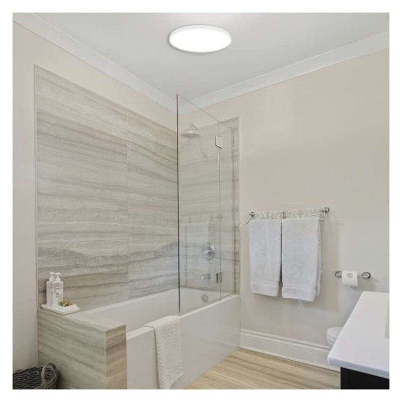 LED felületi lámpatest DIONI kerek, fehér, 32W, CCT