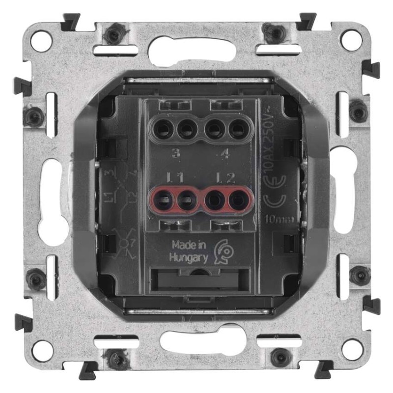 Legrand Valena Life přepínač křížový č. 7, bílý