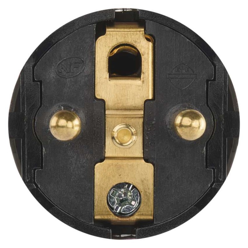 Legrand vidlica otočná, čierna