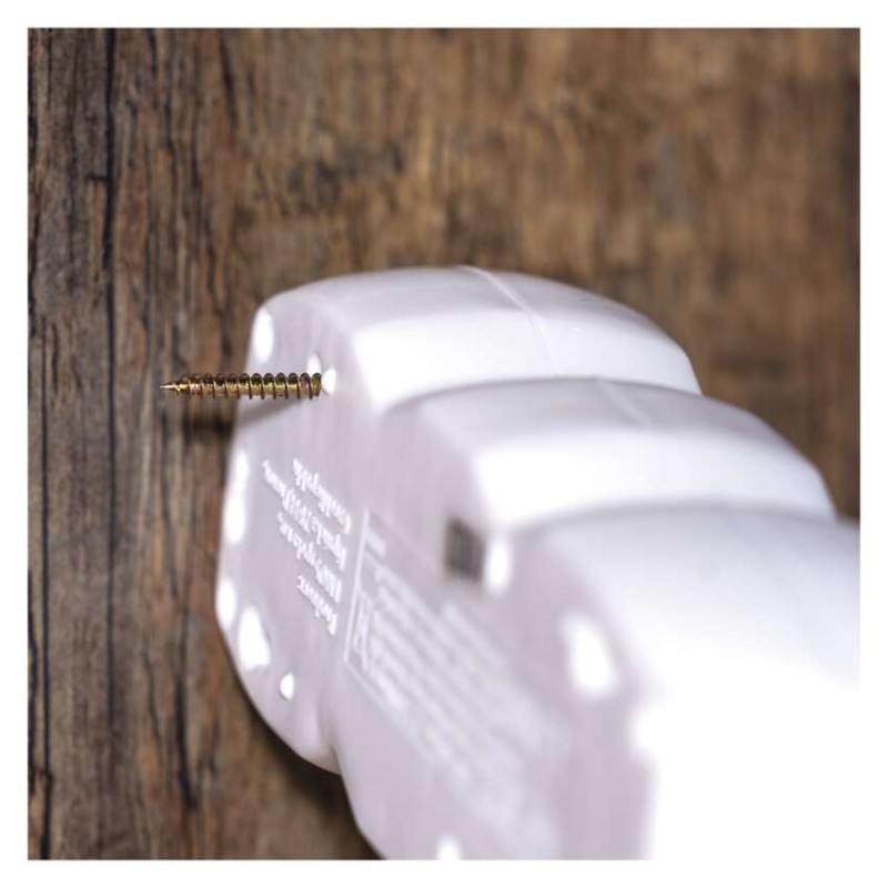 Prodlužovací kabel 7 m / 3 zásuvky / bílý / PVC / 1,5 mm2