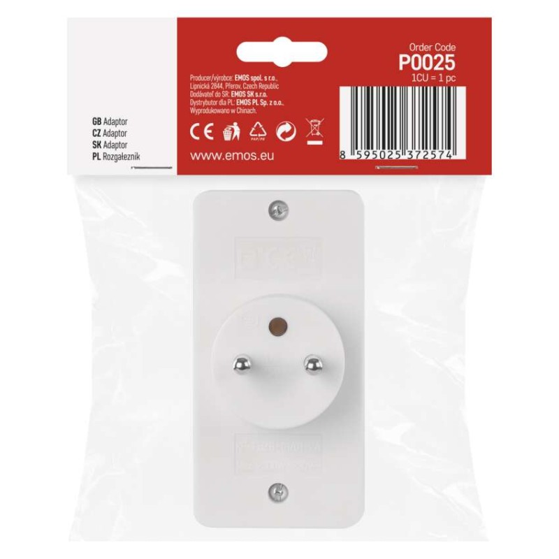 Rozgałęźnik 2x + 1x