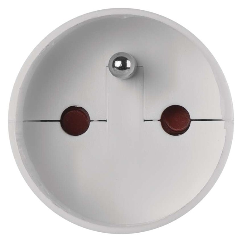 Zásuvka pro prodlužovací kabel, bílá