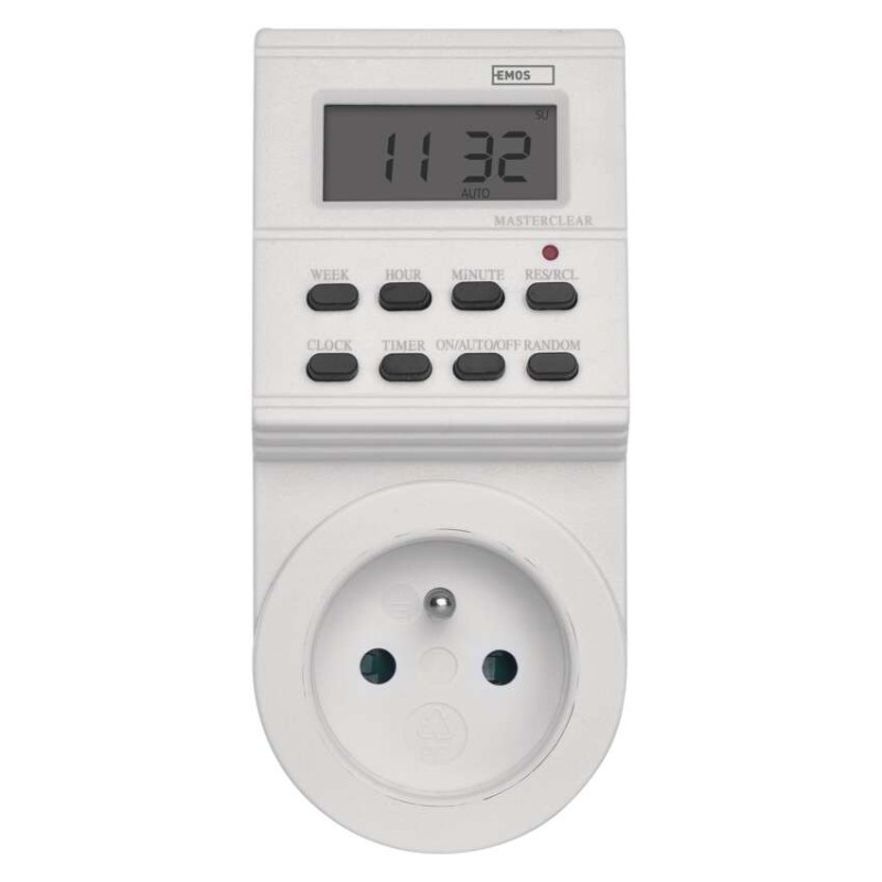 Časovač – digitálna spínacia zásuvka TS-EF1