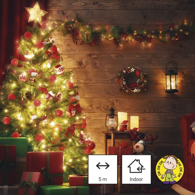 Przedłużacz 5 m / 1 gniazdo / zielony / PVC / 1 mm2