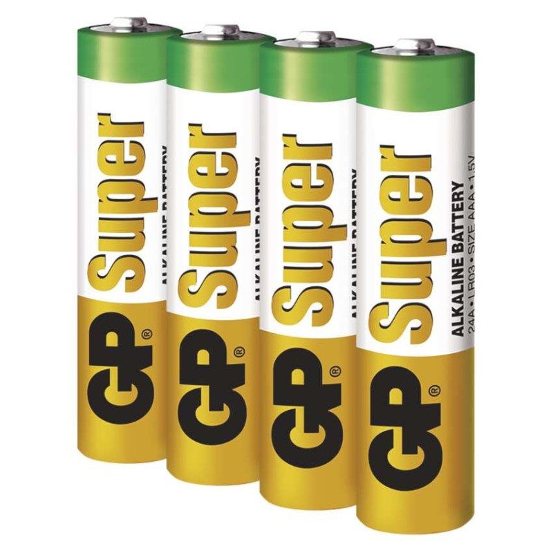 GP Super Alkáli elem AAA 4db/bliszter