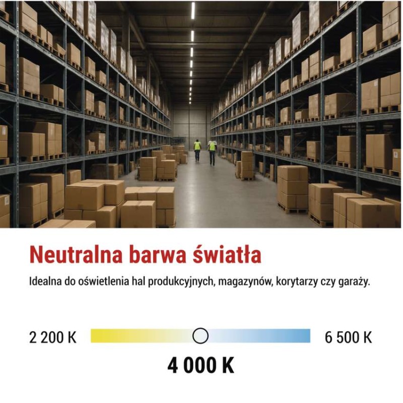 Oprawa natynkowa LED DUSTY, naścienna, 36W, NW, IP65