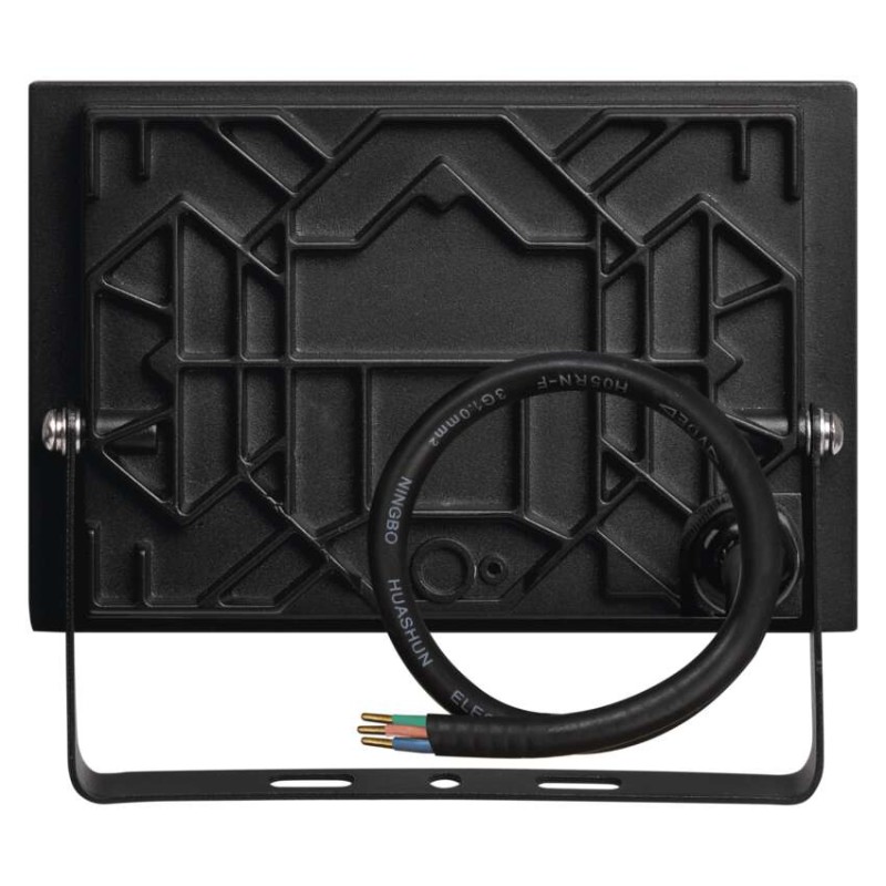 LED-es reflektor TAMBO, 30 W, 3000 lm, IP65, fekete