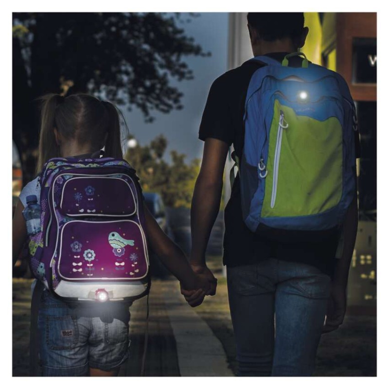 LED čelovka a světlo GP Everybody CH31, 40 lm, modrá