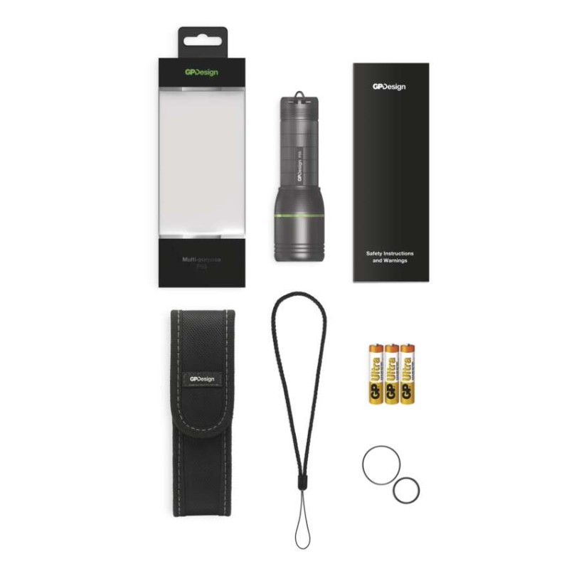 GP LED Elemlámpa P53 + 3xAAA GP Ultra elem